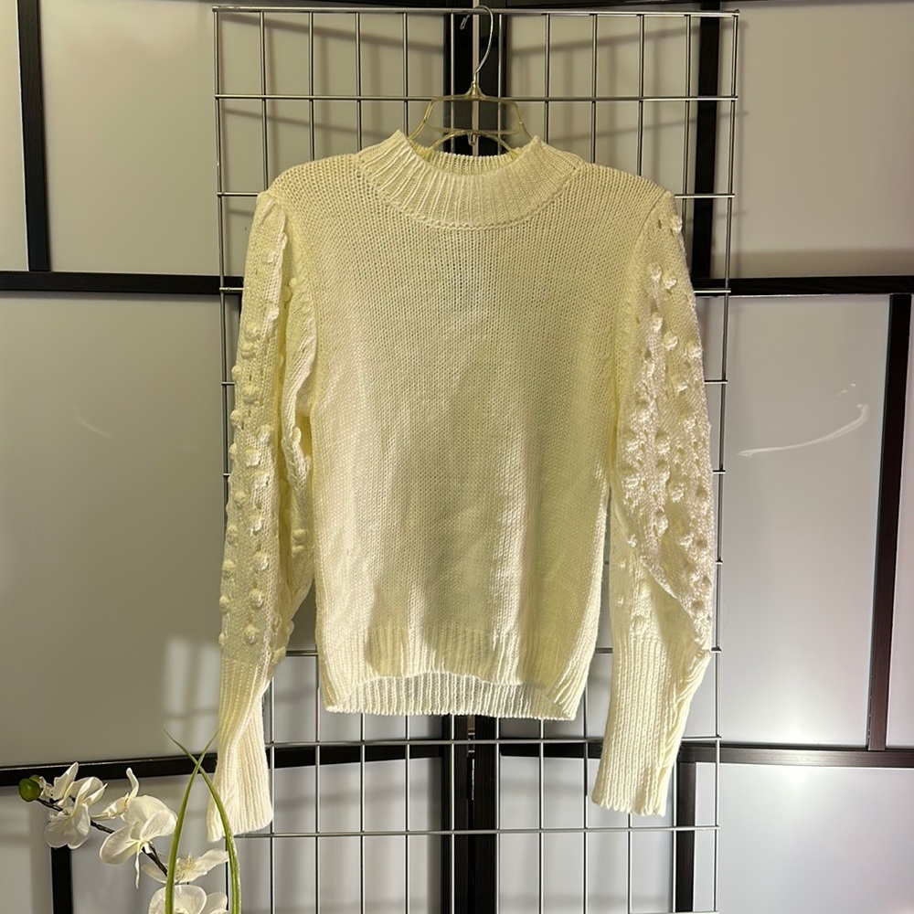 Q&A sweater